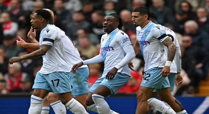 ليفربول يخسر أمام كريستال بالاس بالدوري الإنجليزي