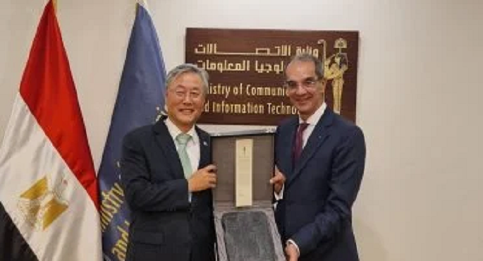 مصر وكوريا تبحثان تعزيز التعاون في مجال تكنولوجيا المعلومات والاتصالات