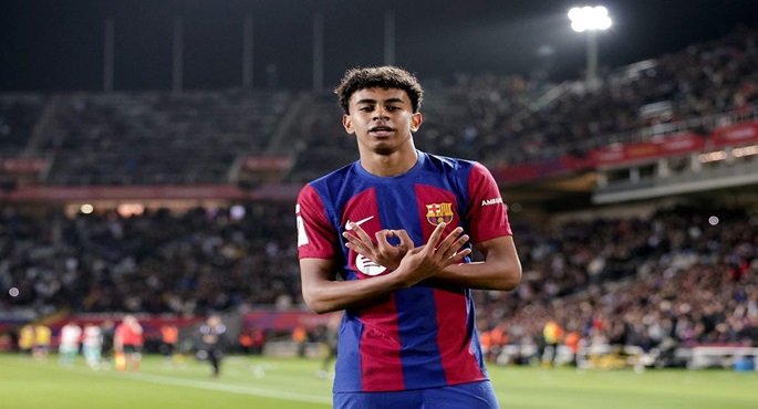 باريس سان جيرمان يرصد 200 مليون يورو للتعاقد مع لامين يامال