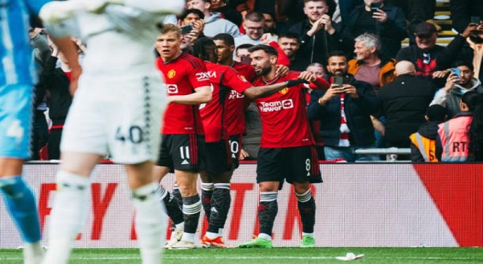 مانشستر يونايتد ينجو من ريمونتادا كوفنتري ويتأهل لنهائي كأس الاتحاد الإنجليزي