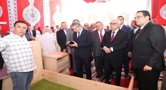 بالصور ..وزير التعليم ومحافظ الغربية يفتتحان “معرض مخرجات ونواتج التعلم لطلاب التعليم الفني” بمدرسة ناصر الثانوية الزراعي