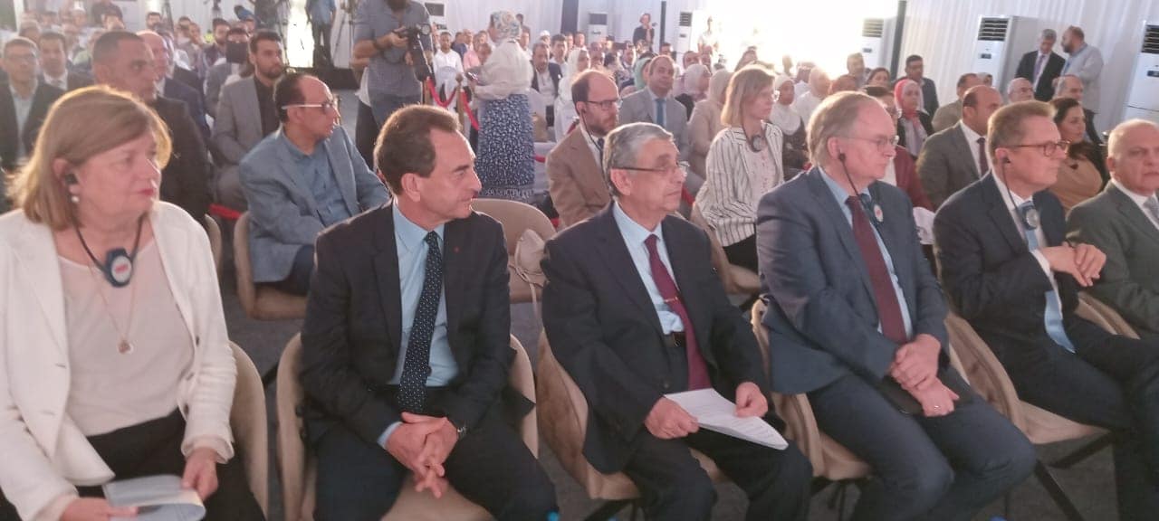 وزير الكهرباء يفتتح مشروع محطة طاقة الرياح بخليج السويس قدرة 252 ميجاوات