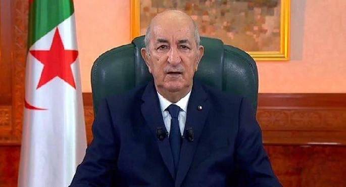 الرئيس الجزائري يؤكد مواصلة بلاده دعم القضية الفلسطينية