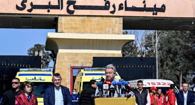 الاحتلال الإسرائيلي يمنع الأمم المتحدة من دخول معبر رفح