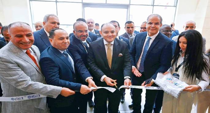 افتتاح فعاليات الدورة الثامنة للمعرض والمؤتمر الدولي للتكييف والتبريد بمشاركة 350 شركة