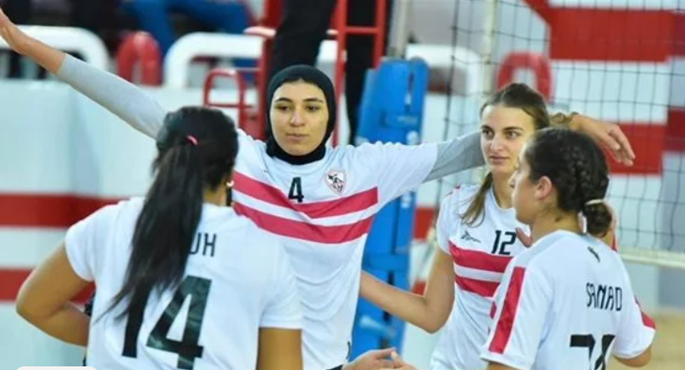 سيدات طائرة الزمالك يفزن على سبايكنج ستارز البوتسواني ويتأهلن لدور الـ16 ببطولة إفريقيا