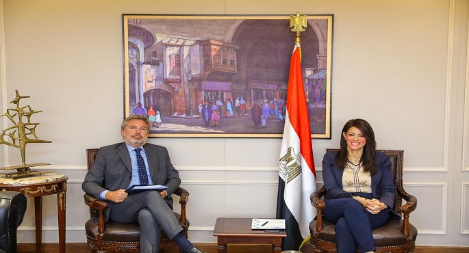 بالصور.. المشاط تبحث مع السفير الإيطالي بالقاهرة زيادة آليات دعم القطاع الخاص من المؤسسات المالية الإيطالية