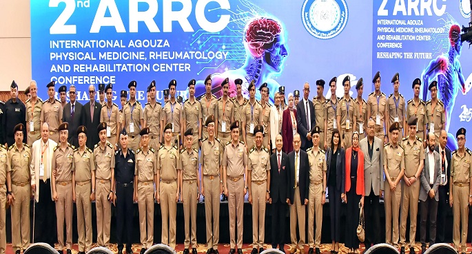 بالفيديو والصور.. القوات المسلحة تنظم المؤتمر الدولي العلمي الثاني للطب الطبيعي والتأهيلي وعلاج الروماتيزم