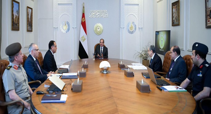 بالصور .. الرئيس السيسي يوجه باستمرار العمل لضمان الأمن الغذائي وحماية البلاد من التقلبات الدولية