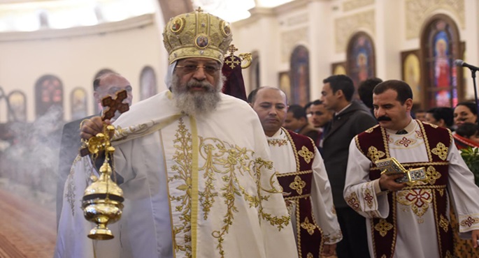 البابا تواضروس يترأس اليوم صلوات عيد القيامة من الكاتدرائية المرقسية بالعباسية