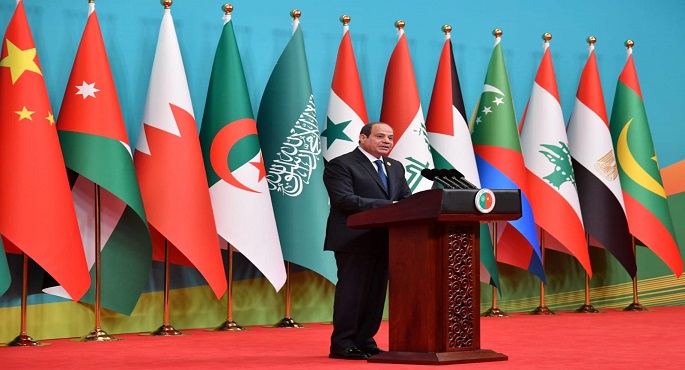 بالفيديو والصور.. الرئيس السيسي: لا سبيل للوصول إلى السلام الإقليمي والدولي إلا بالمعالجة الشاملة لجذور القضية الفلسطينية