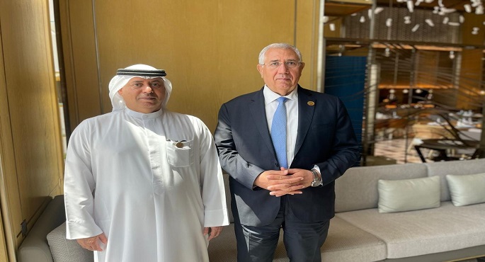 بالصور.. وزير الزراعة يلتقي مع نظيره الأردني ورئيس الهيئة العربية للاستثمار على هامش اجتماعات الرياض