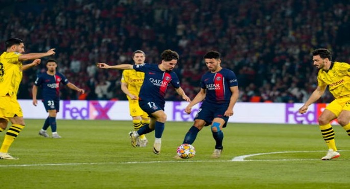 بروسيا دورتموند يكرر فوزه على باريس سان جيرمان ويصل لنهائي دوري الأبطال