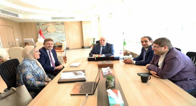 وزير التعليم العالي يستقبل مدير المجلس الثقافي البريطاني لبحث آليات التعاون المُشترك