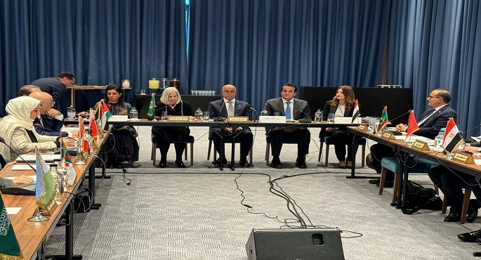 بالصور.. وزراء الصحة العرب يدين الهجوم العنيف على المستشفيات الصحية العاملة بغزة