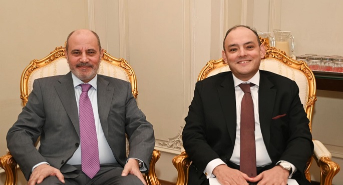 بالصور.. وزير التجارة والصناعة يبحث مع نظيره الأردني تعزيز العلاقات الاقتصادية بين البلدين