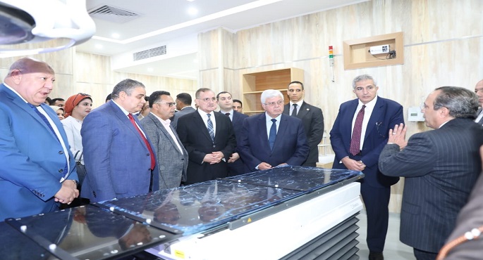 بالصور ..وزير التعليم العالي يتفقد الأعمال التنفيذية بمشروعات جامعة كفر الشيخ بتكلفة 3 مليار جنيه