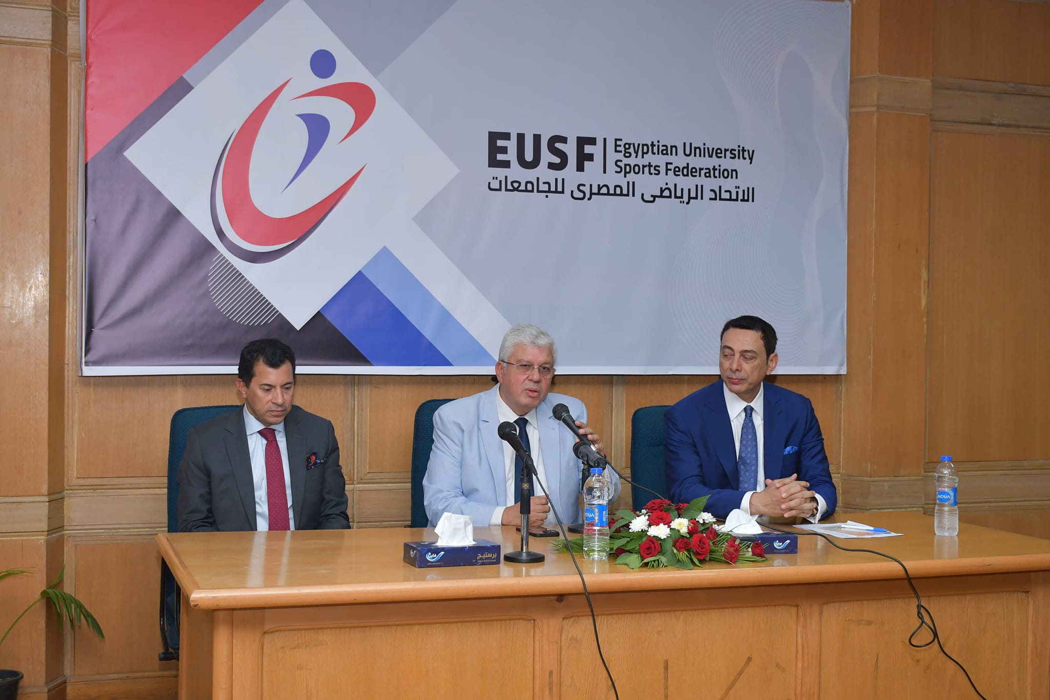 وزير التعليم العالي يرأس اجتماع مجلس إدارة الاتحاد الرياضي المصري للجامعات بحضور وزير الشباب والرياضة