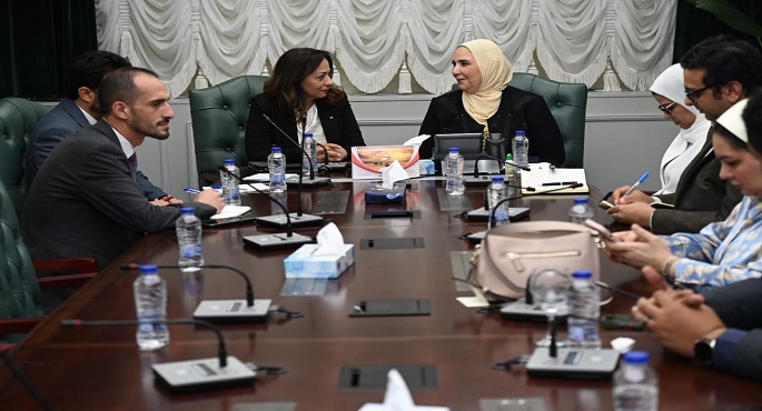 بالصور.. وزيرة التضامن تلتقي وزيرة التنمية الاجتماعية الفلسطينية لمناقشة جهود الخدمات الإغاثية والإنسانية بقطاع غزة