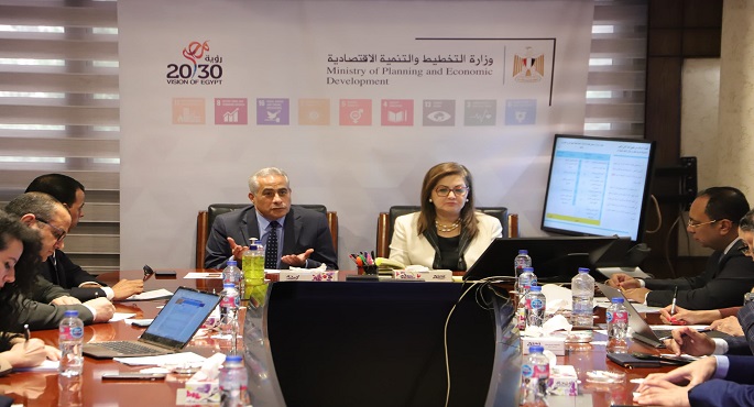 بالصو.. وزيرة التخطيط تبحث الملفات المشتركة وآليات تطبيق الحد الأدنى للأجور مع وزير العمل