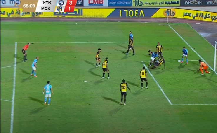 بيراميدز يعزز صدارته للدوري بالفوز على المقاولون العرب 3-1