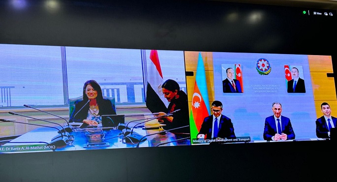 بالصور.. المشاط ووزير التنمية الرقمية والنقل الأذري يبحثان ترتيبات انعقاد اللجنة المشتركة للتعاون في الربع الأخير من العام الجاري