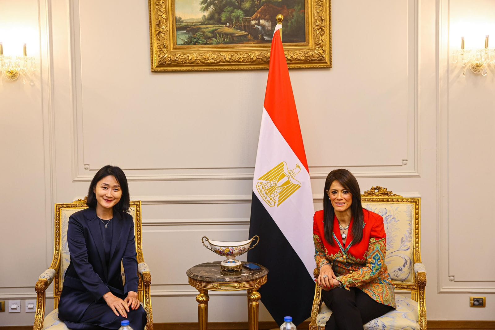 المشاط تبحث مع مسئولي الوكالة الصينية للتعاون الإنمائي الدولي تفعيل مذكرة التفاهم المشتركة حول مبادلة الديون
