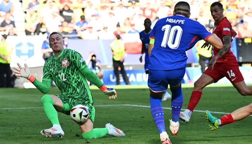 يورو 2024.. مبابي يسجل وليفاندوفسكي يرد في تعادل فرنسا مع بولندا