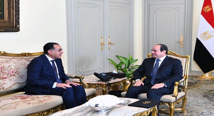 الرئيس السيسي يقبل استقالة الحكومة ويكلف مدبولي بتشكيل حكومة جديدة من ذوي الكفاءات والخبرات