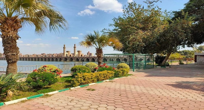 بالصور..القناطر الخيرية تتزين لاستقبال احتفالات عيد الأضحى المبارك