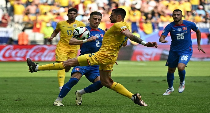 رومانيا وسلوفاكيا يتعادلان 1-1 ويتأهلان معا إلى دور الـ16 من كأس أمم أوروبا