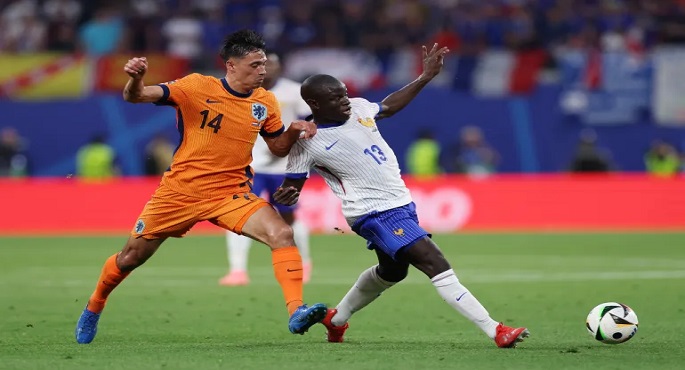 التعادل السلبي يحسم قمة هولندا ضد فرنسا في يورو 2024