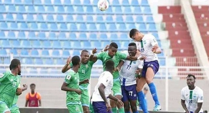 فوز سيراليون علي جيبوتي 2-1 في مجموعة مصر بتصفيات المونديال