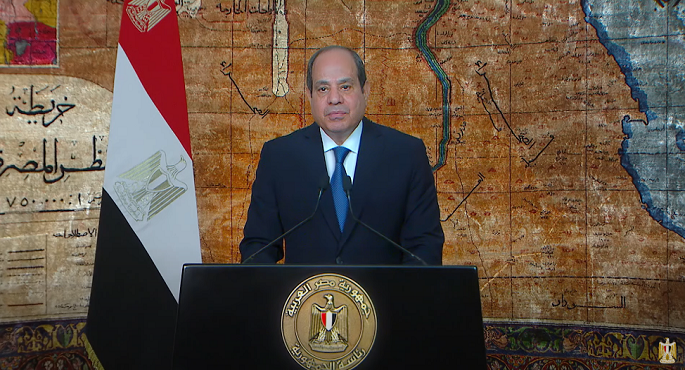 كلمة الرئيس السيسي في ذكري ثورة 30 يونيو