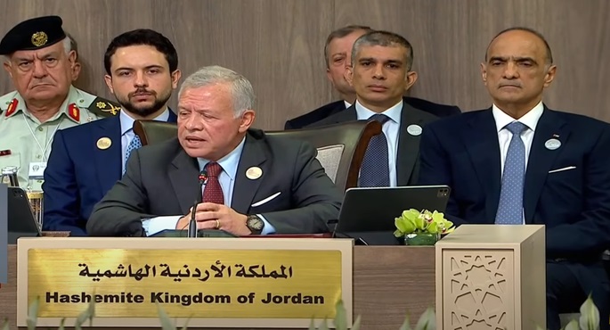 في كلمته خلال افتتاح المؤتمر الدولي للاستجابة الإنسانية الطارئة في غزة ..العاهل الأردني: لا يوجد مكان آمن في غزة.. والمساعدات غير كافية