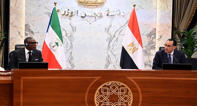بالصور.. مدبولي ونائب رئيس جمهورية غينيا الإستوائية يترأسان جلسة مباحثات موسّعة لبحث الملفات ذات الاهتمام المشترك