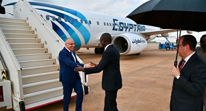 بالصور.. وزير الري يصل جنوب السودان لإفتتاح مشروعات مشتركة