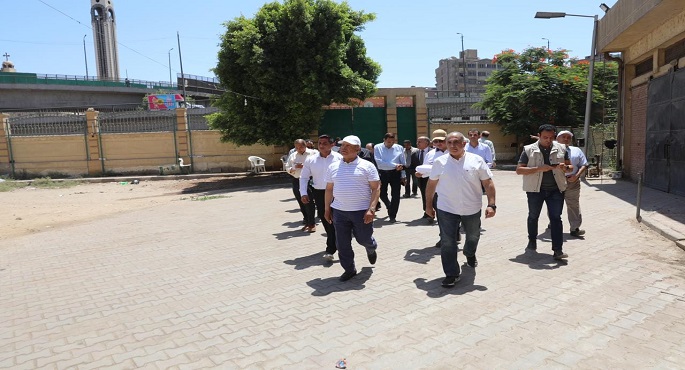 بالصور..وزير النقل في جولة تفقدية موسعة بمجمع ورش المنشآت والكباري وهندسة إمبابة
