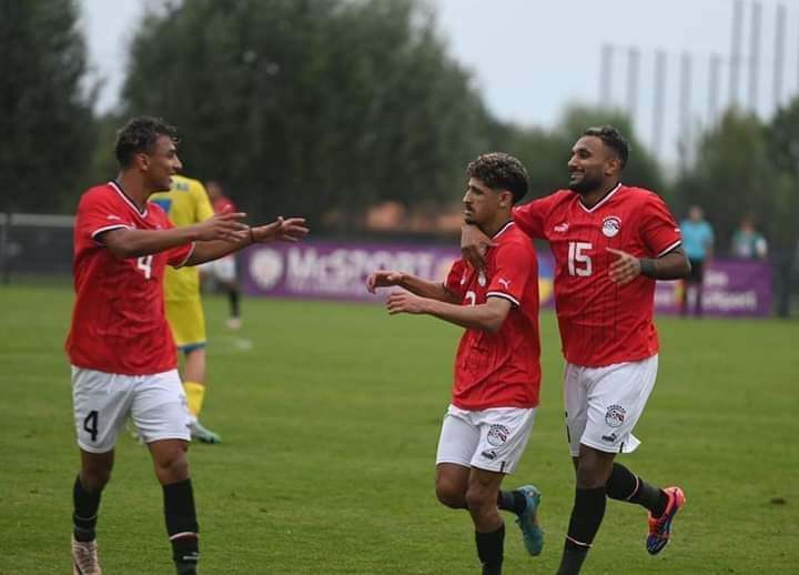منتخب مصر الأولمبي يتعادل مع أوكرانيا استعدادا لـ باريس 2024
