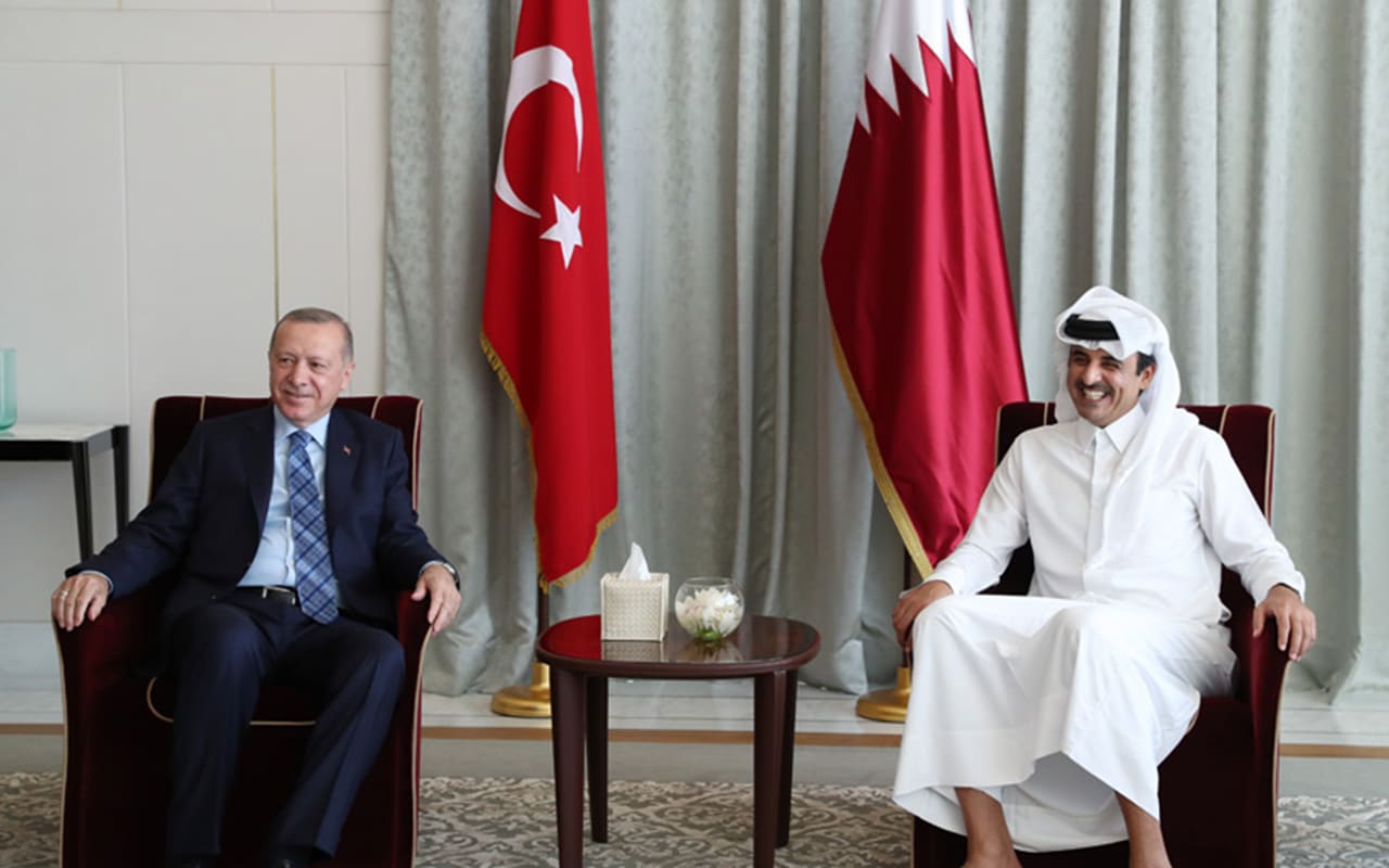 تميم وأردوغان يبحثان سبل تعزيز علاقات التعاون الثنائية