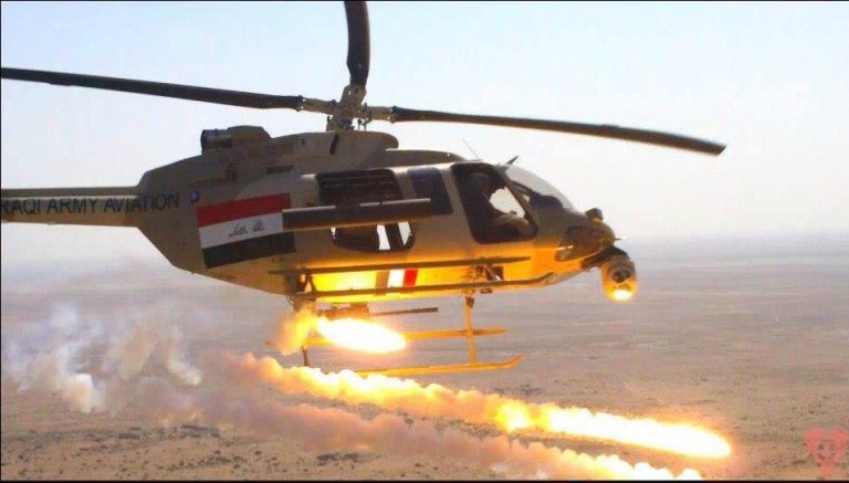 مقتل مجموعة إرهابية بضربة جوية فى محافظة صلاح الدين بالعراق