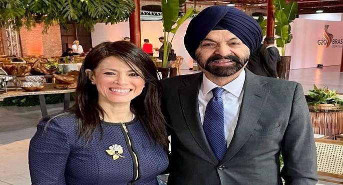 خلال لقاءها مع بانجا.. المشاط تؤكد على أهمية الشراكة مع البنك الدولي باعتباره أحد أكبر بنوك التنمية