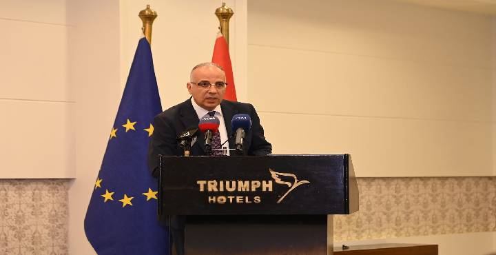 بالصور.. وزير الري يشارك في احتفالية “اجتماع شركاء التنمية – التحضير لاسبوع القاهرة السابع للمياه”