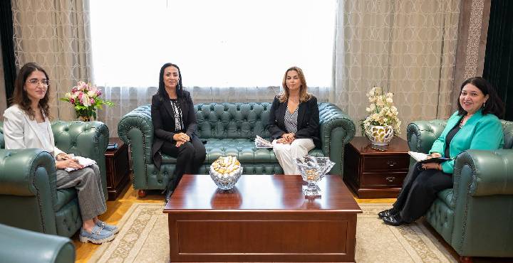 وزيرة التضامن تلتقى ممثل صندوق الأمم المتحدة للسكان لإعادة هيكلة المشروعات