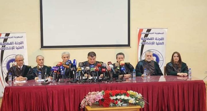 لجنة القضائية العليا للانتخابات السورية تعلن نتائج انتخابات مجلس الشعب للدور التشريعي الرابع