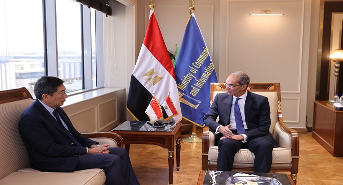 بالصور .. مصر تبحث مع سنغافورة التعاون فى الابتكار التكنولوجى ودعم ريادة الأعمال