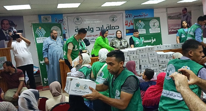 التحالف الوطني: انطلاق حملة “ايد واحدة ” لخدمة 1.5 مليون أسرة من الأسر الأكثر احتياجا