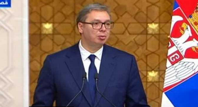الرئيس الصربي: نأمل في خلق بيئة عمل مثمرة مع مصر لتحقيق أفضل النتائج في المستقبل