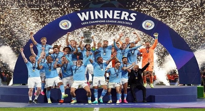 مانشستر سيتي أولاً بتصنيف اليويفا.. ومركز صادم لبرشلونة