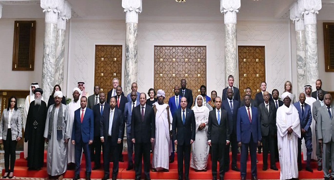 الرئيس السيسي: مصر لن تألو جهداً لرأب الصدع بين مختلف الأطراف السودانية ووقف الحرب
